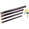 H & H Industrial Products 4 Piece (3/8-1/2-5/8 & 3/4") SCLCR Indexable Boring Bar Set 1001-0054 - alternate 1